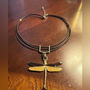 Imita Dragonfly Pendant necklace & earnings